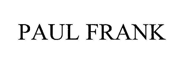 Mẫu nhãn hiệu PAUL FRANK