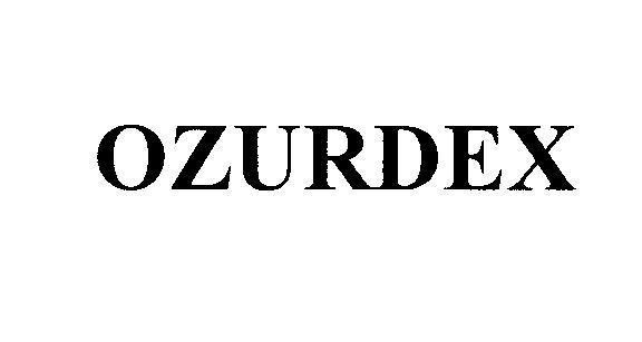 Mẫu nhãn hiệu OZURDEX