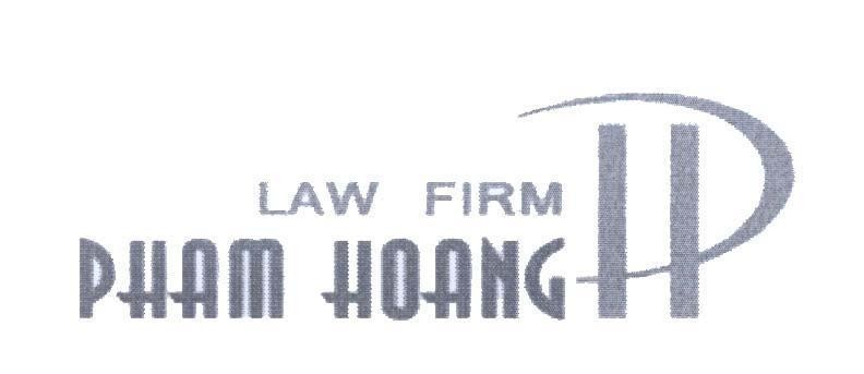 Mẫu nhãn hiệu LAW FIRM PHAM HOANG PH