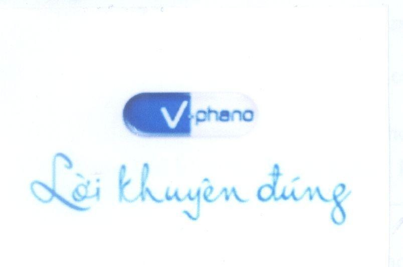 Mẫu nhãn hiệu V-phano Lời khuyên đúng