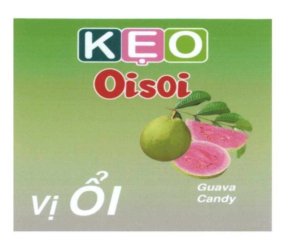 Mẫu nhãn hiệu Kẹo Oisoi vị ổi Guava Candy