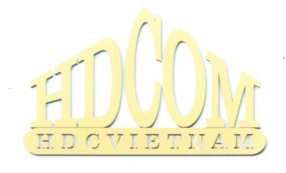 Mẫu nhãn hiệu HDCOM H D C HDC VIETNAM