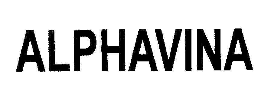 Mẫu nhãn hiệu ALPHAVINA