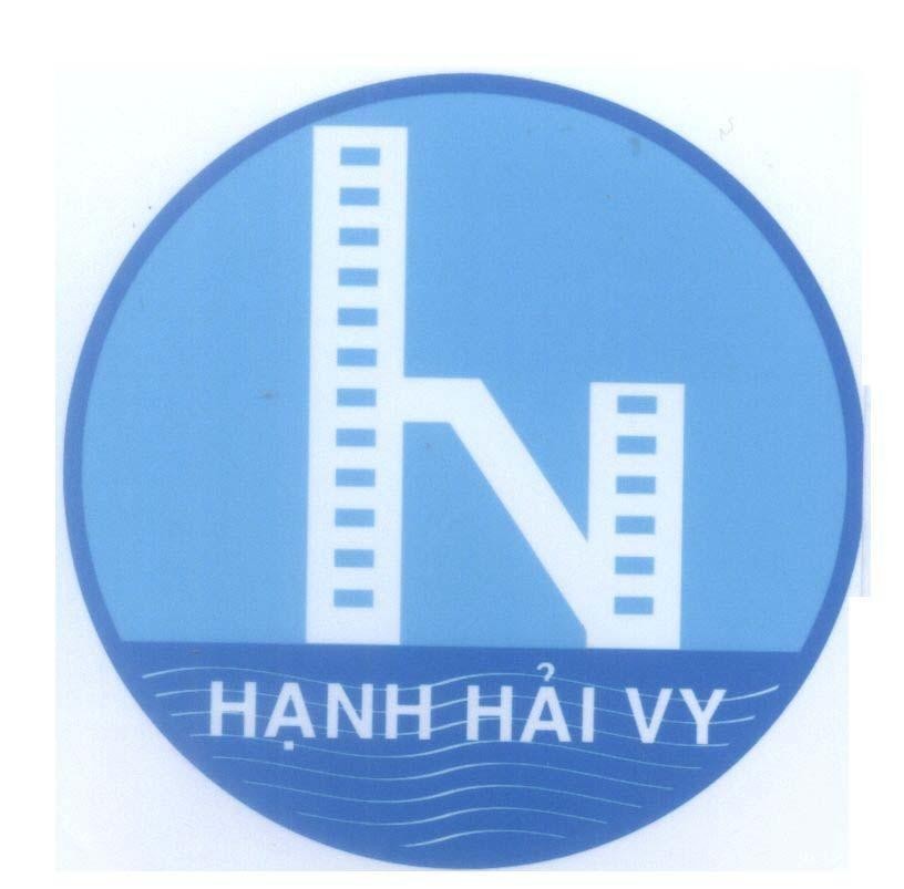 Mẫu nhãn hiệu HV h V Hạnh Hải Vy