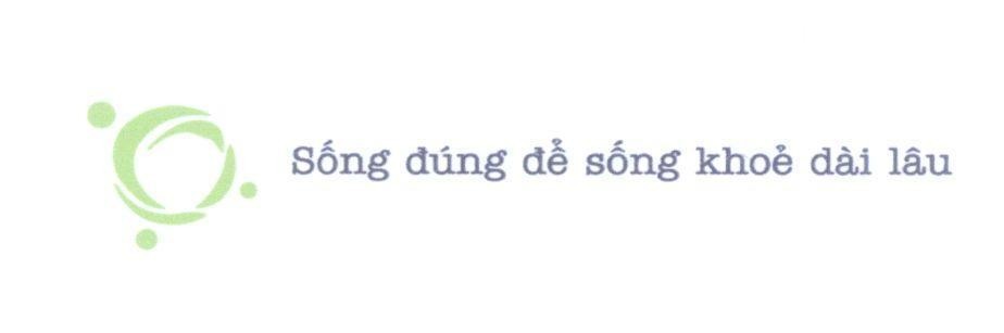 Mẫu nhãn hiệu Sống đúng để sống khoẻ dài lâu