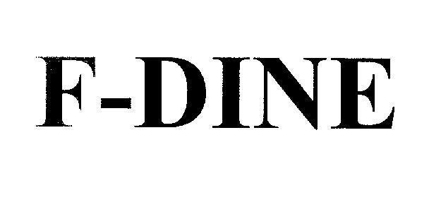 Mẫu nhãn hiệu F-DINE