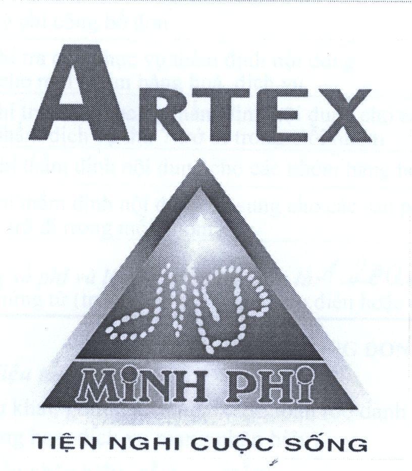 Mẫu nhãn hiệu ARTEX Minh Phi MP Tiện Nghi Cuộc Sống