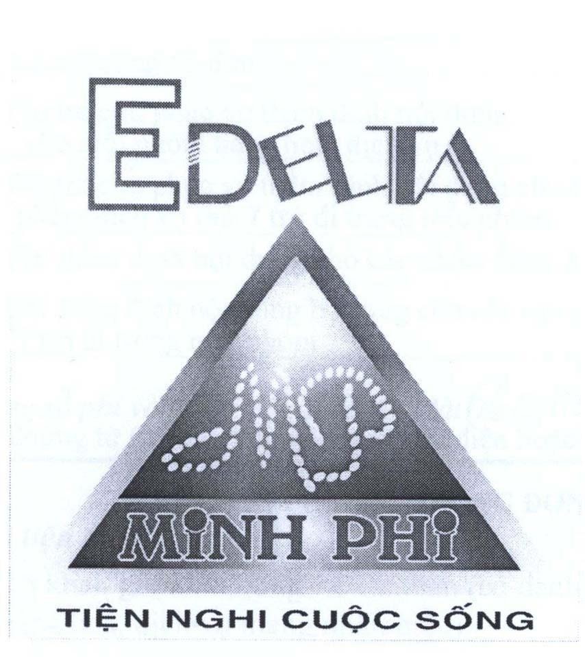 Mẫu nhãn hiệu EDELTA E DELTA MP MINH PHI Tiện Nghi Cuộc Sống