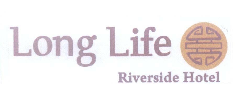 Mẫu nhãn hiệu Long Life Riverside Hotel [Trẻ, Khoẻ, Hạnh Phúc, Phước Đức]