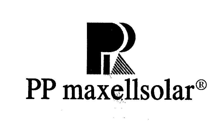 Mẫu nhãn hiệu P PP maxellsolar