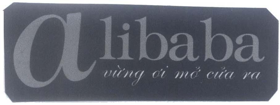 Mẫu nhãn hiệu alibaba vừng ơi mở cửa ra
