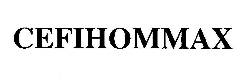 Mẫu nhãn hiệu CEFIHOMMAX