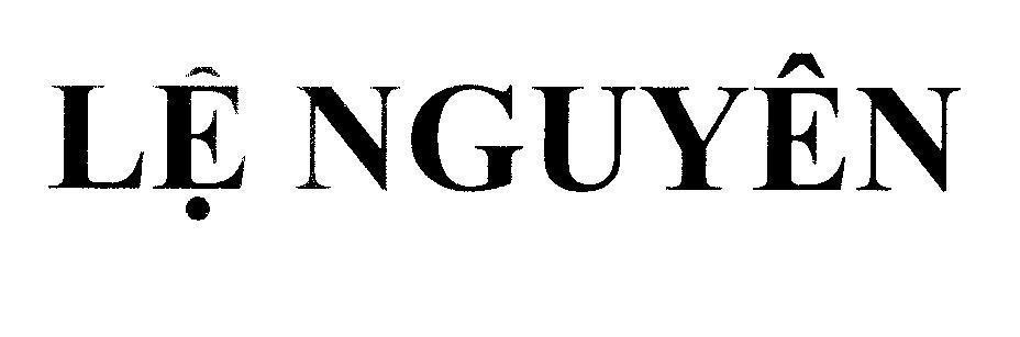 Mẫu nhãn hiệu Lệ Nguyên