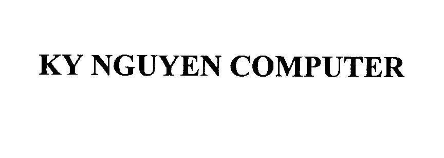 Mẫu nhãn hiệu KY NGUYEN COMPUTER