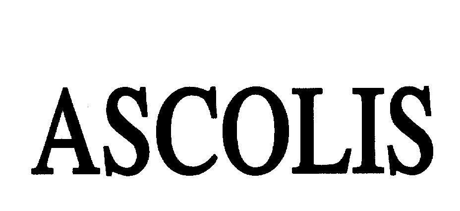 Mẫu nhãn hiệu ASCOLIS