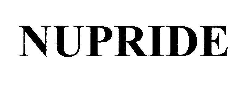 Mẫu nhãn hiệu NUPRIDE