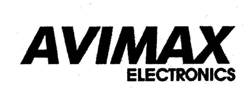 Mẫu nhãn hiệu AVIMAX ELECTRONICS