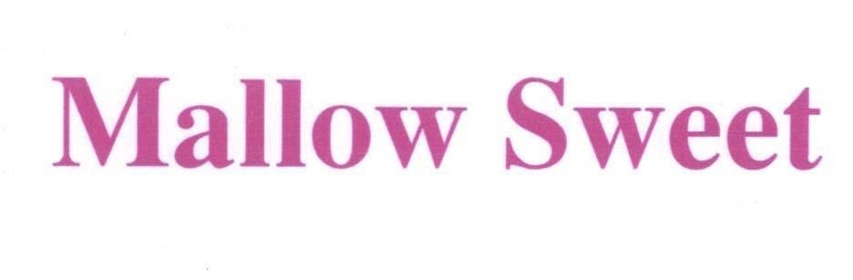 Mẫu nhãn hiệu Mallow Sweet