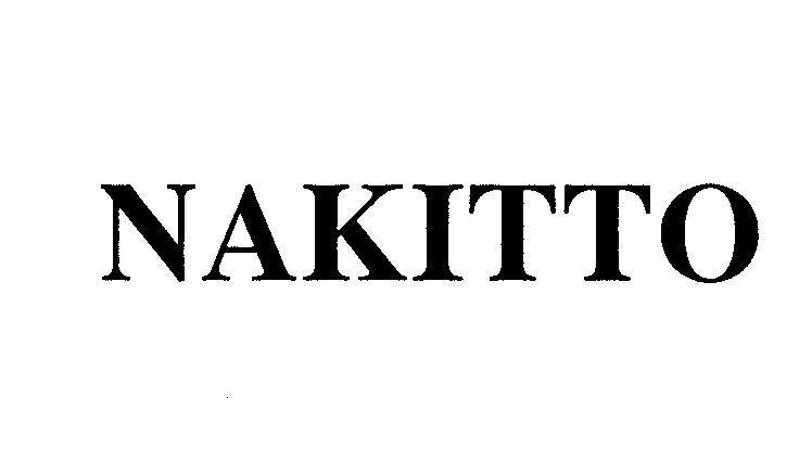 Mẫu nhãn hiệu NAKITTO