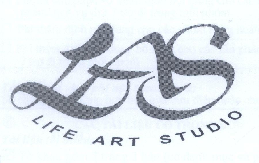Mẫu nhãn hiệu LAS LIFE ART STUDIO