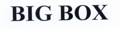 Mẫu nhãn hiệu BIG BOX