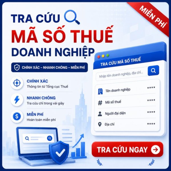 Tra cứu mã số thuế doanh nghiệp