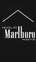Mẫu nhãn hiệu GOLD MARLBORO NOTE