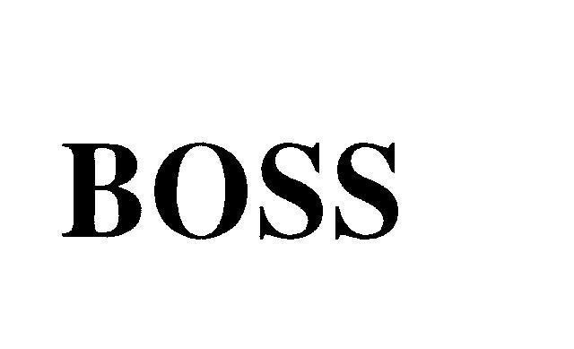 Mẫu nhãn hiệu BOSS