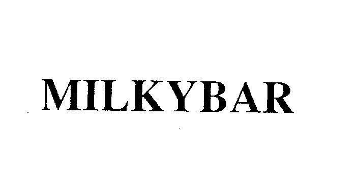 Mẫu nhãn hiệu MILKYBAR
