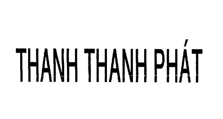 Mẫu nhãn hiệu THANH THANH PHáT