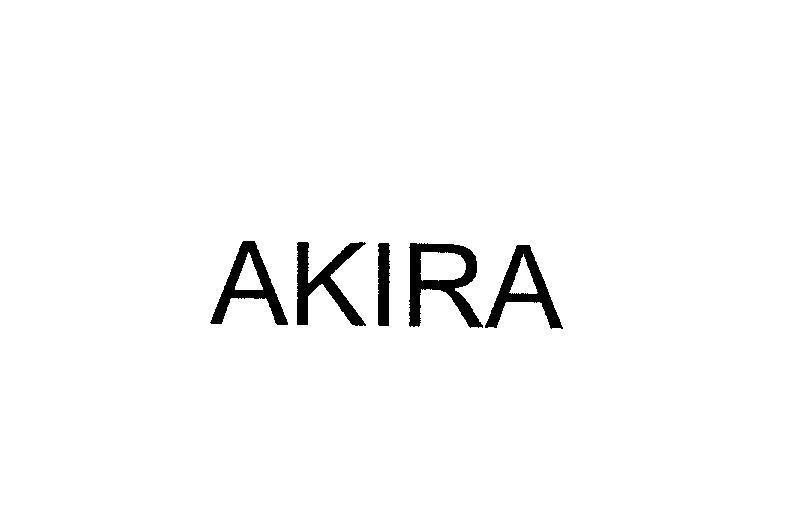Mẫu nhãn hiệu AKIRA