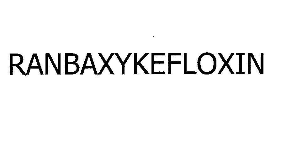 Mẫu nhãn hiệu RANBAXYKEFLOXIN