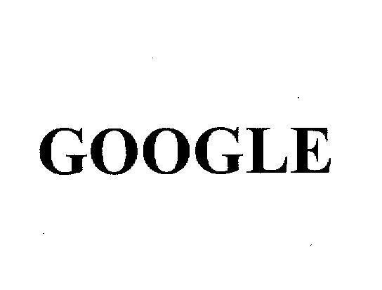 Mẫu nhãn hiệu GOOGLE
