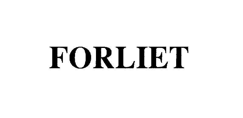 Mẫu nhãn hiệu FORLIET