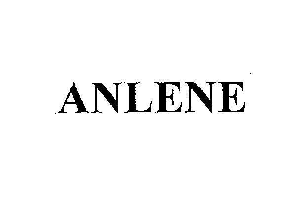 Mẫu nhãn hiệu ANLENE