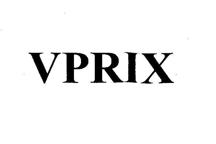Mẫu nhãn hiệu VPRIX
