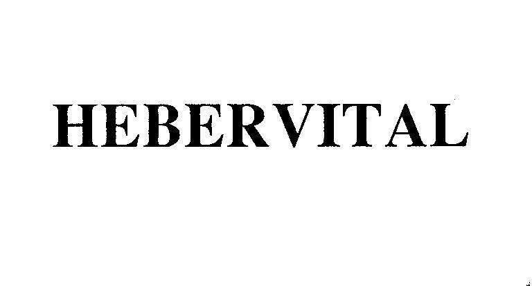 Mẫu nhãn hiệu HEBERVITAL