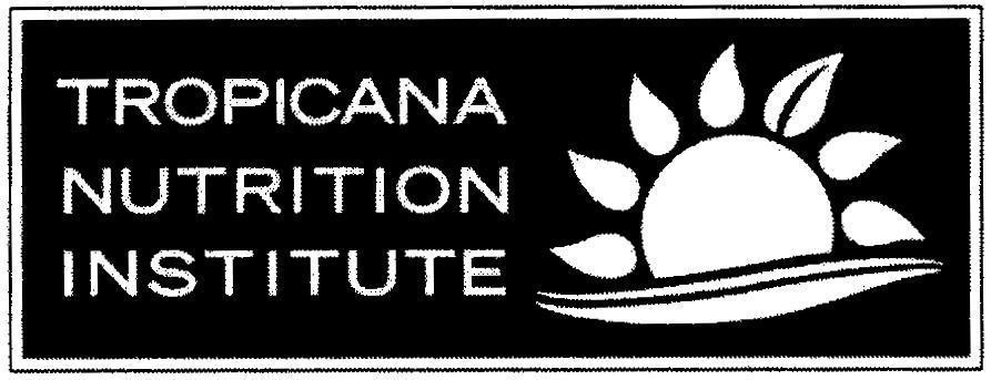 Mẫu nhãn hiệu TROPICANA NUTRITION INSTITUTE