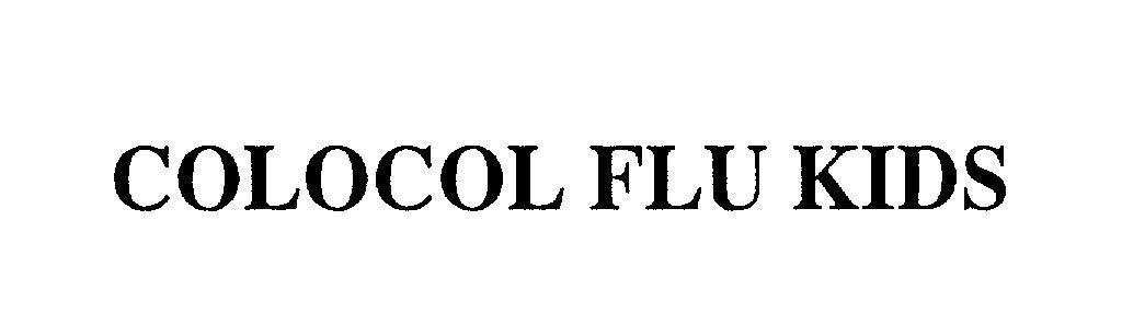 Mẫu nhãn hiệu COLOCOL FLU KIDS