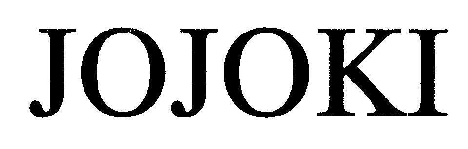 Mẫu nhãn hiệu JOJOKI